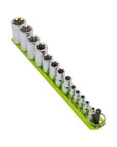 VIMTMS-VSEP image(0) - VIM Tools Elite 13 Piece TORX Plus Socket Set, Ep4 Thru Ep24, Package On A Black Magrail