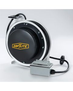 GEN4040-4201 image(0) - SafTlite by General Manufacturing Industrial 20 Amp Power Supply Reel with GFCI Duplex