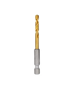 MLW48-89-4608 image(1) - Milwaukee Tool 11/64" SHOCKWAVE RED HELIX Titanium Drill Bit