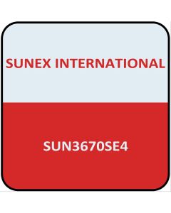 SUN3670SE4 image(0) - SUNEX SOC E8 3/8D IMP STAR BLK