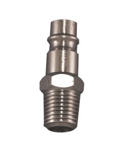 MILS760 image(1) - Milton Industries HI-Flo V-Style 1/4" MNPT Brass Plug 2/cd
