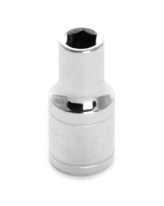 WLMW36006 image(0) - Wilmar Corp. / Performance Tool 1/4'' Dr 6pt Std. Socket 3/16"