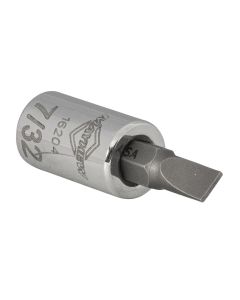 MAY16204 image(1) - Mayhew Mayhew 7/32-Inch Slotted Short Insert Socket Bit, 1/4-Inch Drive