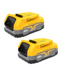 DWTDCBP034-2 image(0) - DeWalt 20V MAX XR POWERSTACK Compact Battery - 2 Pack