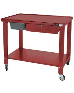 INT3994 image(1) - American Forge & Foundry Tear-Down Table - 1 Drawer - 48" - 1,100 lbs Capacity