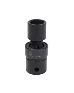 SUN215ZUM image(0) - SUNEX SOC 15MM 1/2D IMP UNIV 12PT DP BLK