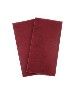 HITSPRED image(0) - High Teck Products (20 pcs per box) 6"X9" RED SCUFF PAD VERY FINEe Grain