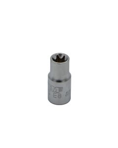 VIMVS408S image(0) - VIM Tools E8 TORX Socket, 1/4 Inch Square Drive, Satin Chrome
