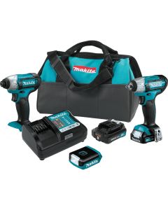 MAKCT324 image(0) - Makita 12V CXT 1.5 Ah Cordless 3-Piece Combo Kit