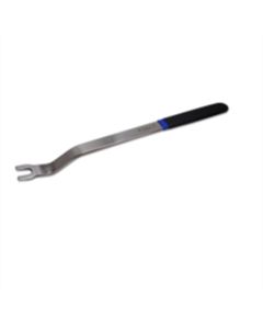VIMDT2XL image(1) - VIM Tools 12 Inch XL Double Bend U Inch Notch Door Panel Clip Tool, Stainless, Dipped Handle