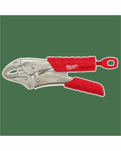 MLW48-22-3405 image(1) - Milwaukee Tool 5" Locking Pliers  Curved Jaw w/ Durable Grip