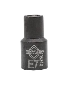 MAY16340 image(0) - Mayhew Mayhew E7 Inverted Torx&reg; Socket Bit, 1/4-Inch Drive