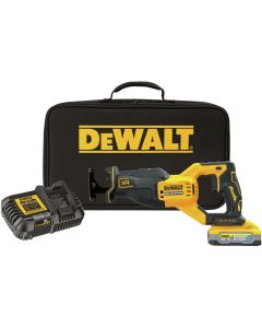 DWTDCS382H1 image(0) - DeWalt 20V MAX* XR Brushless Cordless Reciprocating Saw Kit