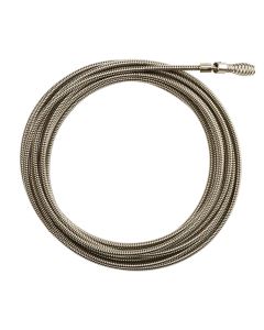MLW48-53-2564 image(1) - Milwaukee Tool 1/4" x 25' Inner Core Drop Head Cable w/ RUST GUARD Plating
