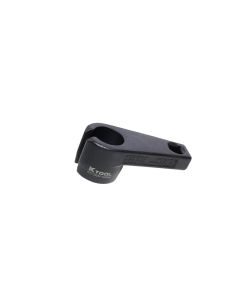 KTI32234 image(1) - K Tool International 3/8" drive 7/8" (22mm) offset oxygen sensor socket