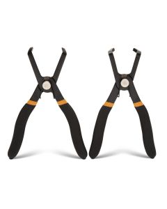 KDT41840D image(0) - GearWrench 2 Piece 30 Degree & 80 Degree Push Pin Plier Set