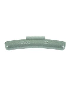 PWWEN035Z image(0) - Wegmann Automotive 35 g Zinc Coated Clip-on ENZ Green Series Wheel Weight (Box of 25)
