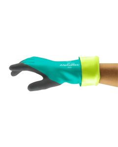ASL58735090 image(1) - Ansell AlphaTec 58735 SIZE 9 Cut Protective Chemical-Resistant Gloves (Sold by Case)