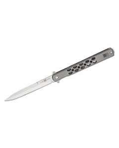 SUNAMK4051 image(0) - SUNEX QuickSteel 4" Folding Knife D2/420SS