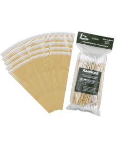 RDZ22300 image(0) - RamRodz .22 Caliber w/ 8" Bamboo Handle 300 pcs RamRodz