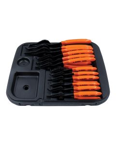KAS3495 image(0) - Lang Tools (Kastar) 3495 - 12-Pc. Combination Int/Ext Retaining Ring Pliers Set