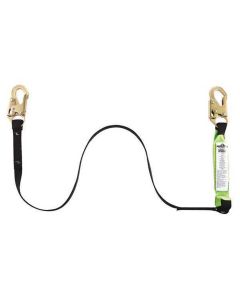 SRWV8104304 image(0) - PeakWorks Shock Absorbing Lanyards - Tear Pack 1&rdquo; Webbing -  Single Leg - Weight Capacity 130 to 310 Lbs - 4'