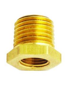 Milton Industries Red. Bushing, M. 3/8" x F. 1/4"