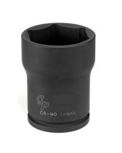 GRE2015MDG image(0) - Grey Pneumatic 1/2" Drive x 15mm Magnetic Deep Socket
