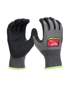 MLW48-73-7030B image(0) - Milwaukee Tool 12 Pair Cut Level 9 High-Dexterity Coated Nitrile Dipped Gloves - S