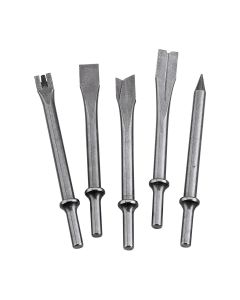 Ingersoll Rand 7" Hammer Chisel Set, .401" Shank, 5-Piece