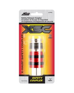 MIL1773 image(0) - Milton Industries 1/2-inch Safety Exhaust Coupler, 1/2-inch FNPT
