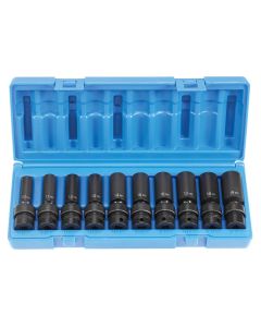 GRE1210UMD image(1) - Grey Pneumatic 3/8" DR 10PC DP UNIV METRIC