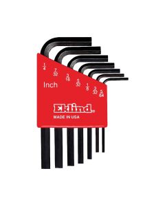 Eklind Tool Company HEX KEY SET 7 PC SAE SHORT 5/64-1/4IN.