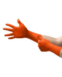 ASL93800070 image(0) - Ansell TOUCHNTUFF 93800 ORANGE 18 MIL CHEMICAL SIZE S TOUCHNTUFF 93800