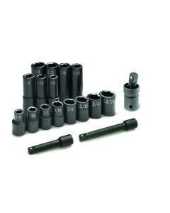 SKT4050 image(0) - S K Hand Tools Set Skt Im 1/2dr 6pt Fr 17pc