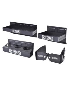KTI72462A image(1) - K Tool International Magnetic Toolbox Trays Set 4 Piece