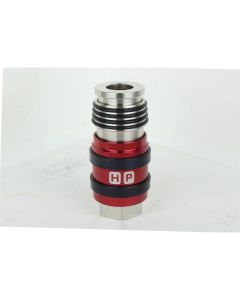 MIL1756 image(0) - Milton Industries 3/8-inch Safety Exhaust Coupler, 1/4-inch FNPT (Pack of 4)