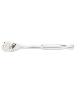 KDT81011XP image(0) - GearWrench 1/4 Inch Drive 120XP Full Polish Chrome Teardrop Ratchet