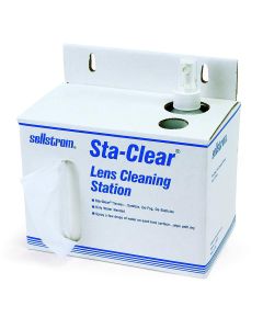 SRWS23469 image(0) - Sellstrom Sta-Clear&trade; Lens Cleaning Cardboard station (1000 tissues and spray bottle)