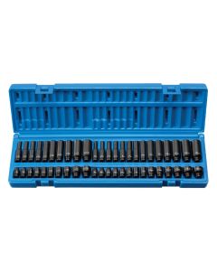 GRE9748 image(0) - Grey Pneumatic 1/4" Dr. Std. & Dp. Fractional& Metric Master Set