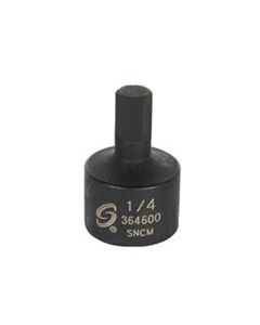 SUN36460 image(1) - SUNEX 3/8" Dr. 1/4" Stubby Hex Impact Driver