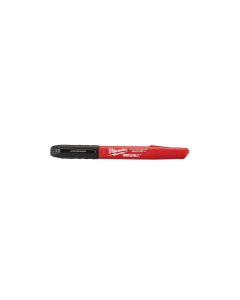 MLW48-22-3150 image(1) - Milwaukee Tool 12 pk INKZALL Black Ultra Fine Point Markers