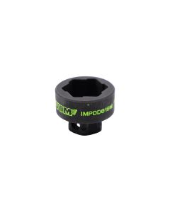 VIMIMPDD619M image(0) - VIM Tools 19MM DUAL DRIVE IMPACT HEXTRACTOR SOCKET - 3/8'' X 17MM