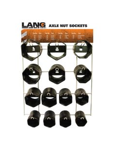 KAS1290 image(1) - Lang Tools (Kastar) 14PC Axle Nut Display