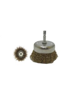 TMRMI983 image(1) - Tire Mechanic's Resource Wire Cup Brush 3", 1/4 in. Shaft, 10,000 RPM