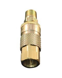 MILS782 image(1) - Milton Industries 1/4" F. Coupler & M. Plug T-Style