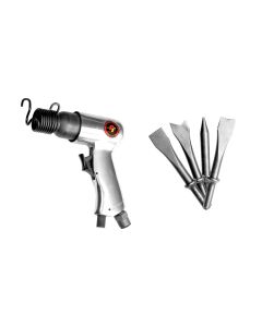 WLMM550DB image(0) - Wilmar Corp. / Performance Tool Air Hammer with 4 Chisels