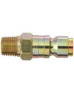 MILS1809 image(0) - Milton Industries 1/4" Male Plug P-Style, 2/cd