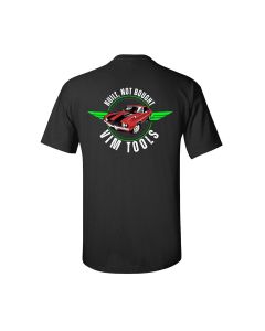 VIM Tools VIM BUILT NOT BOUGHT T SHIRT (BLACK) - LARGE