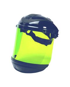 SRWS31200 image(0) - Sellstrom Sellstrom- Face Shield - 312 Series - 8" x 15" x 0.60" Window - ArcFlash- Ratcheting Headgear - Dual Crown